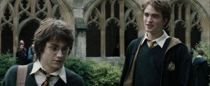 Harry Potter and Cedric Diggory at New College at Oxford University