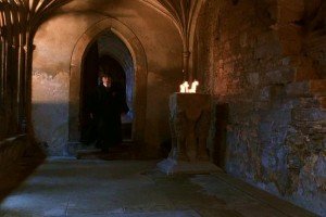 Harry Potter and Chamber of Secrets at Lacock Abbey 